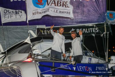 Leyton Sailing Team termine 3ème de la Transat Jacques Vabre en Martinique