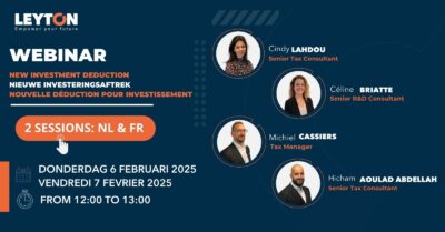 Webinar: Nieuwe Investeringsaftrek