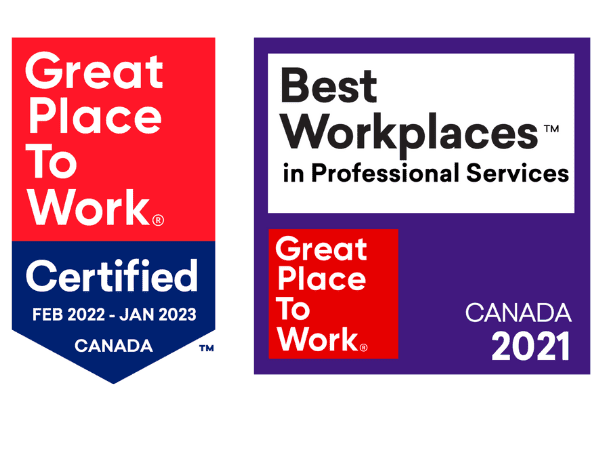 Best Place to Work Canada 2021 Great Place to Work Canada