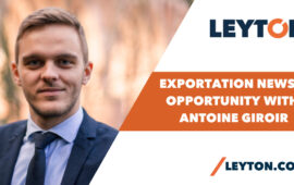 Antoine Giroir discussing African and South American trade agreements in Leyton's export-focused video series.