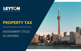 Steven Jaslow, François Huot, and Dayna Griffin explaining Ontario's assessment cycle in Leyton's property tax series.