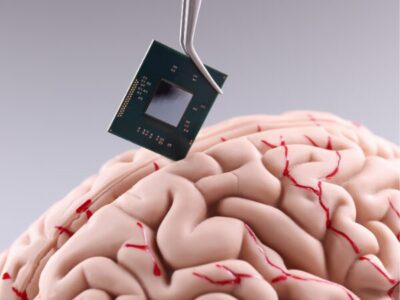 Brain-implanted chips