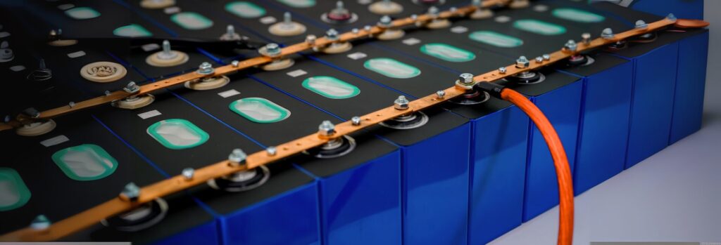 Electric vehicle lithium NMC battery. Electric car battery. Lith