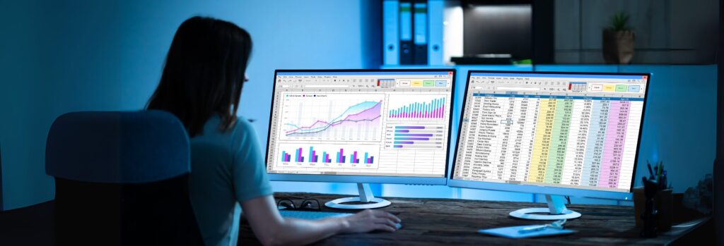 Data scientist working in fintech data