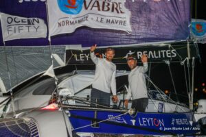 Leyton finishes 3rd in Transat Jacques Vabre