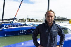 Aymeric Chappellier, Team Manager et équipier du Leyton Sailing Team, écurie de course au large.