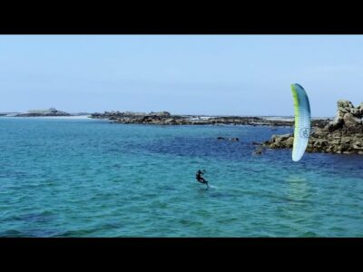 Le kite-surf, une vraie passion pour Sam Goodchild