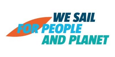 Logo We Sail for People and Planet