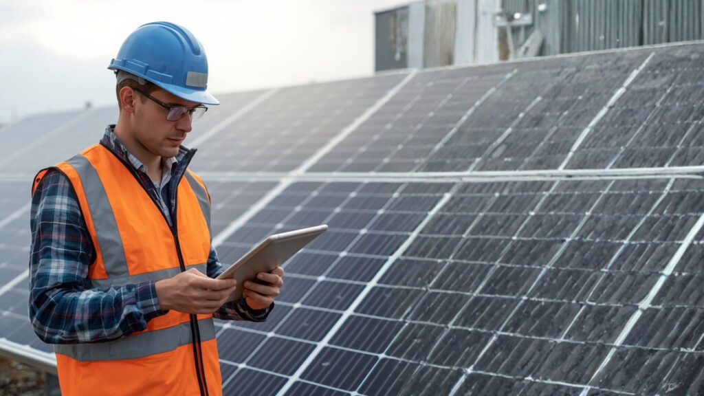 Controllo impianto fotovoltaico