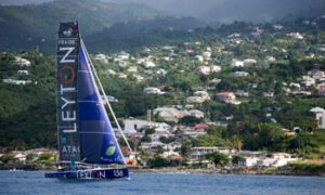 Class40 Leyton Sailing Team in Guadeloupe during the 2018 Route du Rhum