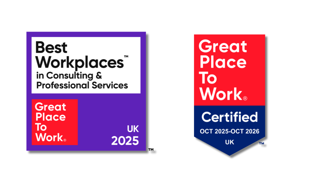 Best Places to Work and Great Place to Work badges