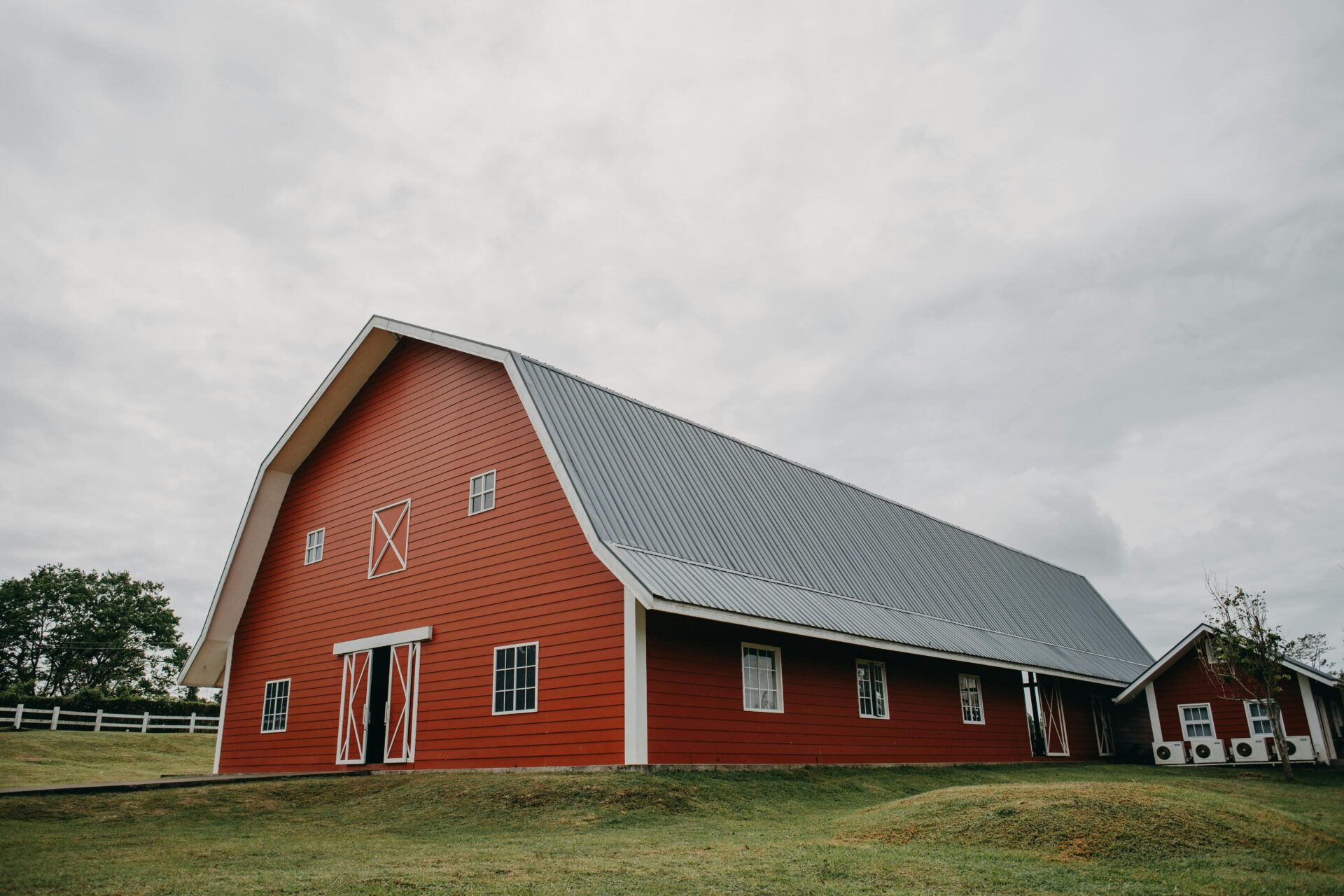 Barn in countryside