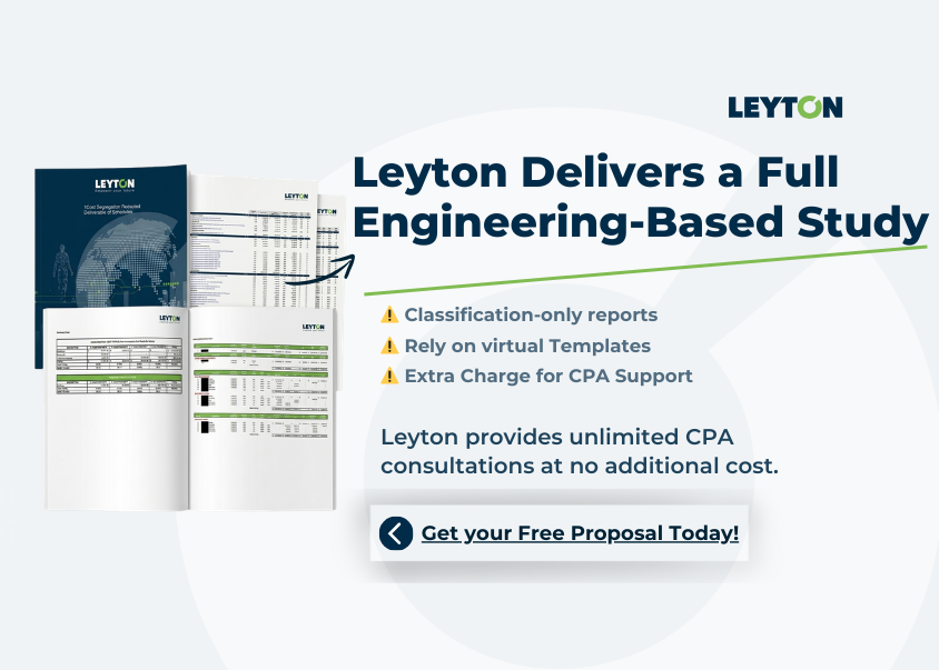 Full Engineering Based Study Cost Segregation Real Estate