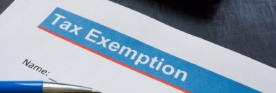 Sales Tax Exemption