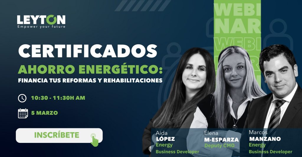 Webinar certificados ahorro energetico