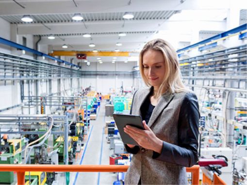 Image of women in shipping facility