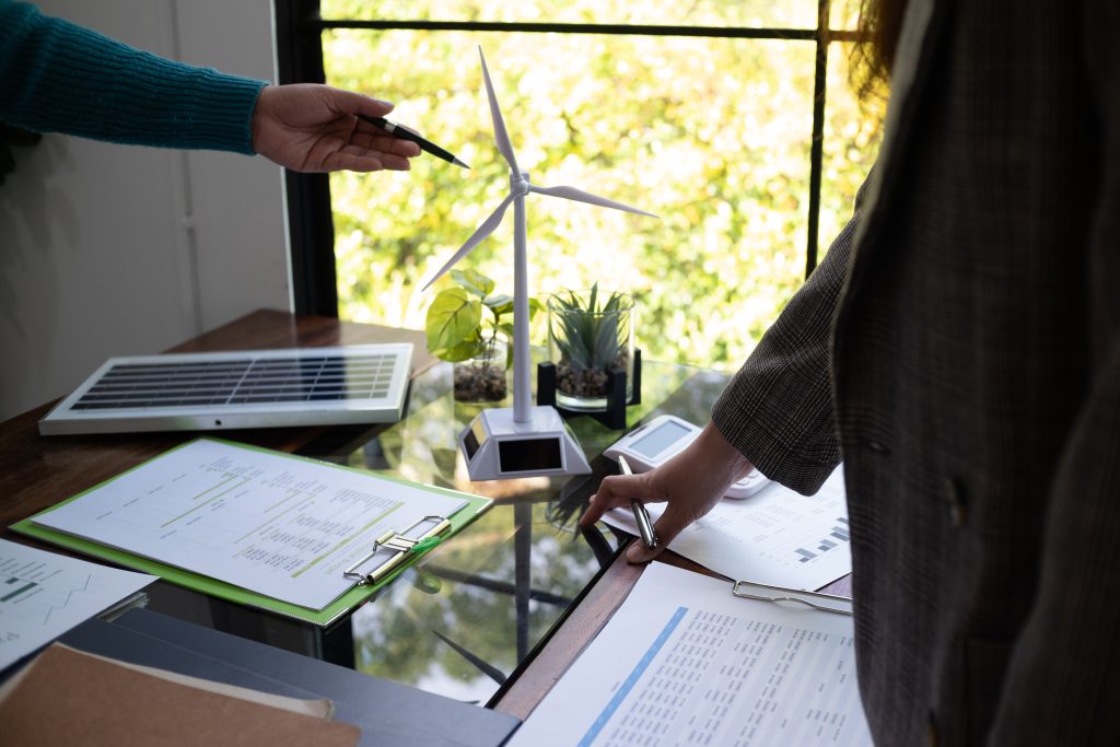 renewable energy planning in office