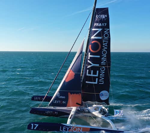 Leyton professional sailing sponsorship
